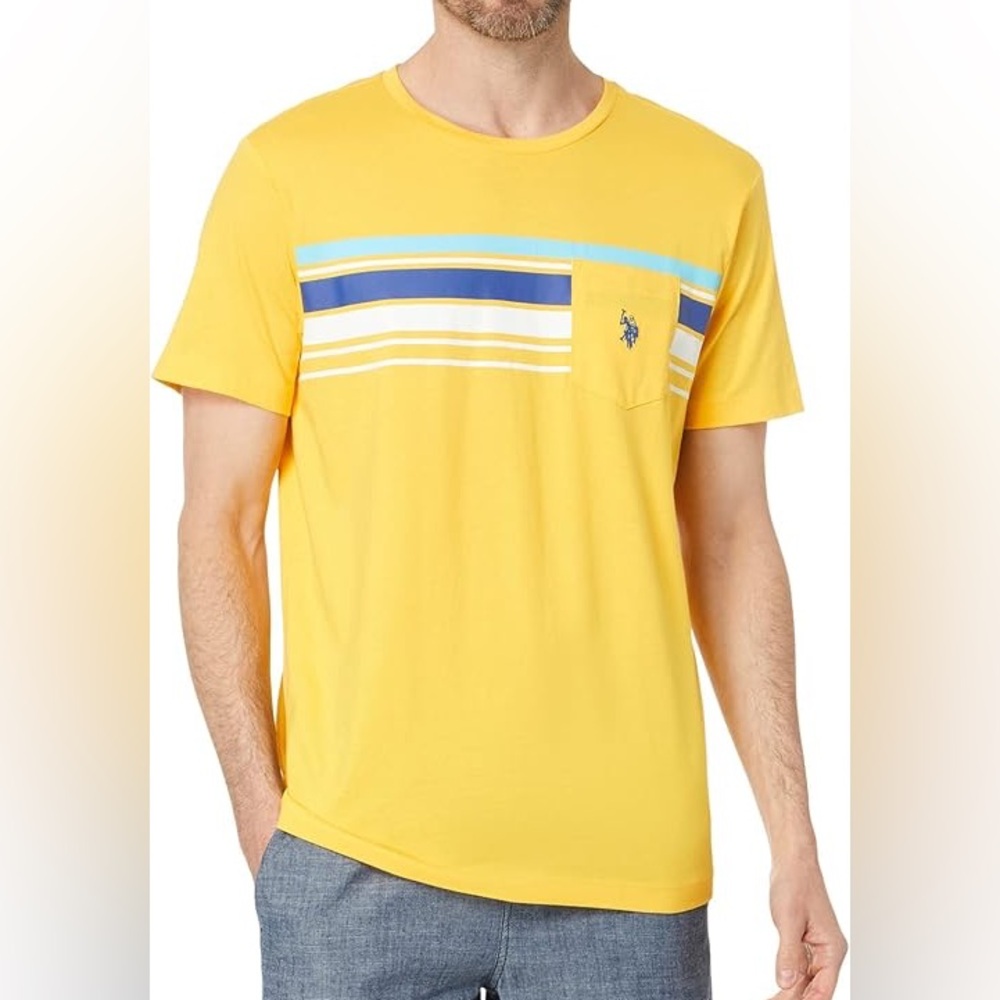 U.S. POLO ASSN. men’s Short Sleeve T-Shirt With Pocket